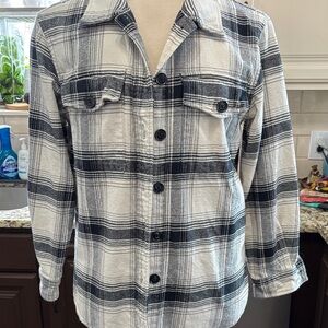 Sanctuary Black and White Striped Shirt